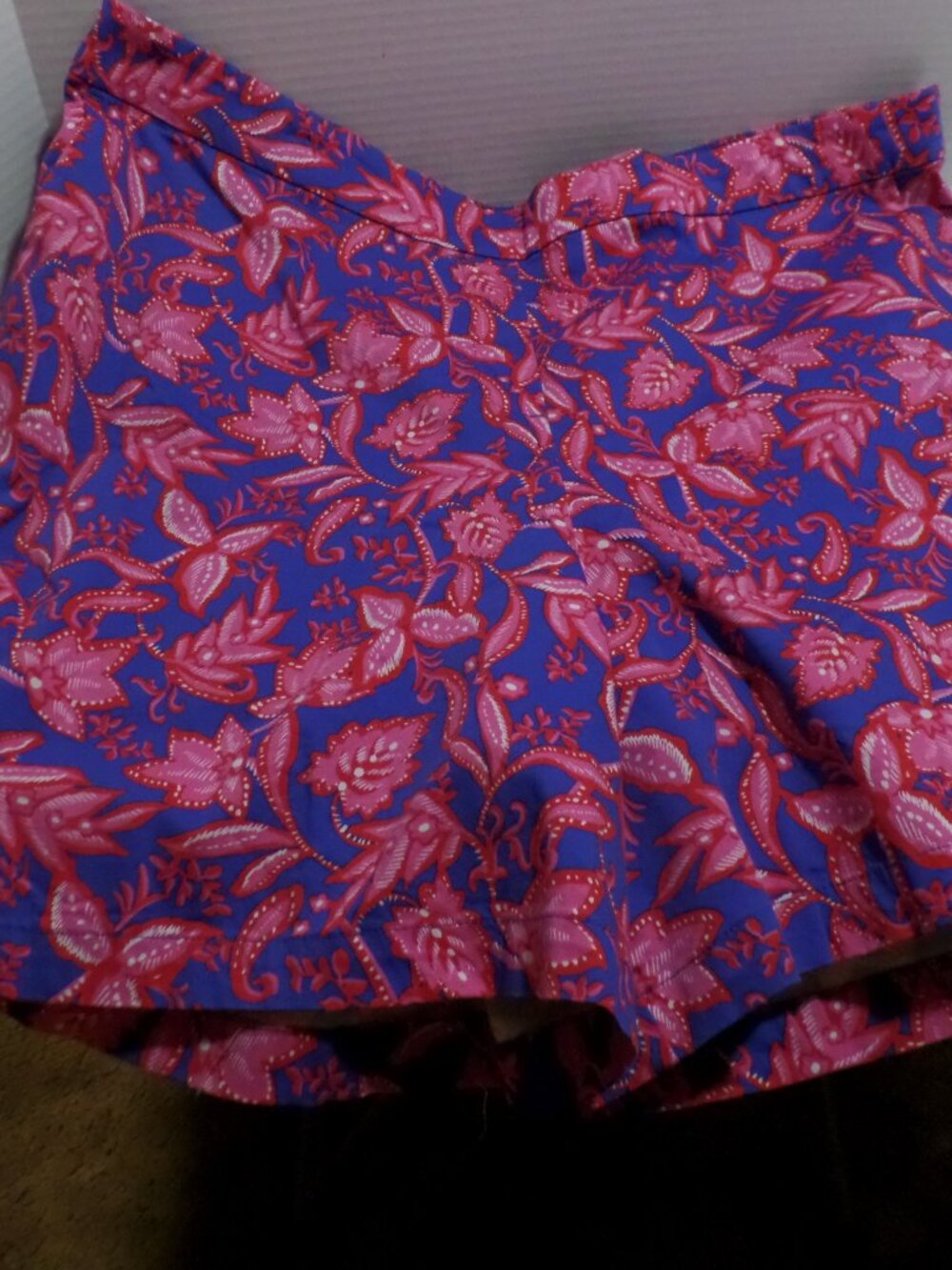 Boden Danby Pull On Short Strawberry Daiquiri Floral Shorts – Size 14